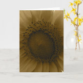 Zonnebloem Notecard Kaart (Gele Bloem)