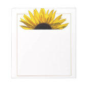 Zonnebloem Notitieblok (Voorkant)