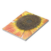 Zonnebloem Notitieblok Oranje (Linkerzijde)