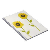 Zonnebloem Notitieboek (Rechterzijde)