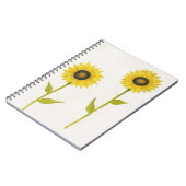 Zonnebloem Notitieboek (Linkerzijde)