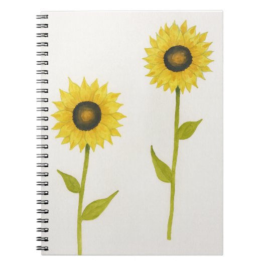 Zonnebloem Notitieboek (Voorkant)