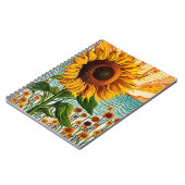 Zonnebloem Notitieboek (Linkerzijde)