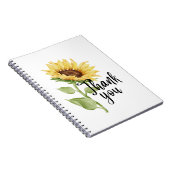 Zonnebloem Notitieboek (Rechterzijde)