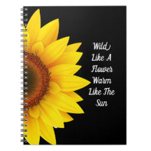Zonnebloem Notitieboek