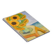 Zonnebloem Notitieboek (Rechterzijde)