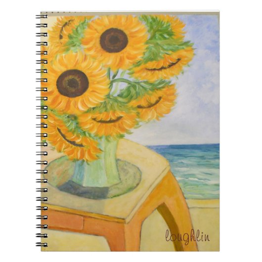 Zonnebloem Notitieboek (Voorkant)