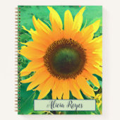 Zonnebloem notitieboek (Voorkant)