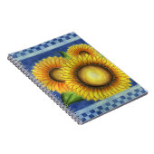 Zonnebloem Notitieboek (Rechterzijde)