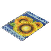 Zonnebloem Notitieboek (Linkerzijde)