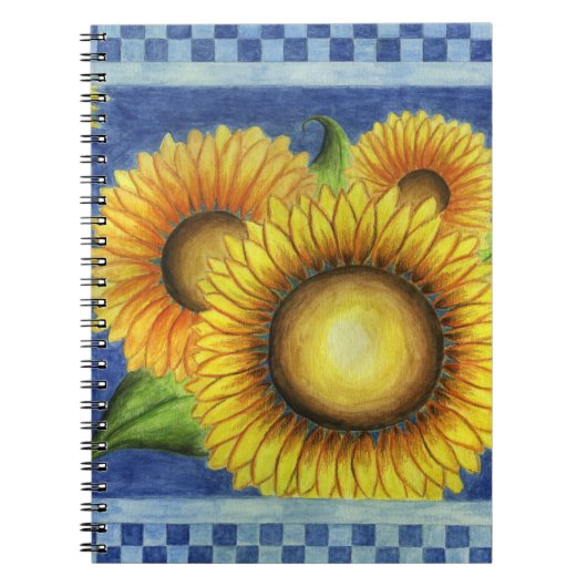 Zonnebloem Notitieboek (Voorkant)