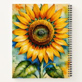 Zonnebloem Notitieboek (Achterkant)
