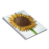  zonnebloem notitieboek (Rechterzijde)