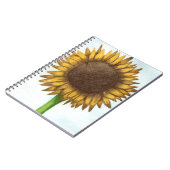 zonnebloem notitieboek (Linkerzijde)