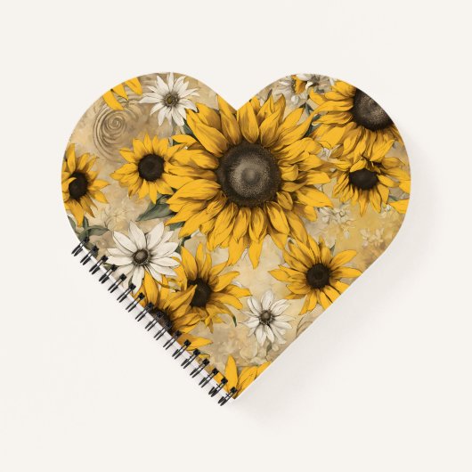 Zonnebloem Notitieboek (Voorkant)