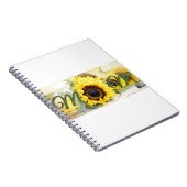Zonnebloem Notitieboek (Rechterzijde)