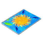 Zonnebloem Notitieboek (Linkerzijde)