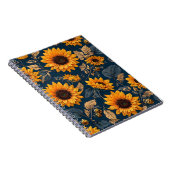 Zonnebloem Notitieboek (Rechterzijde)