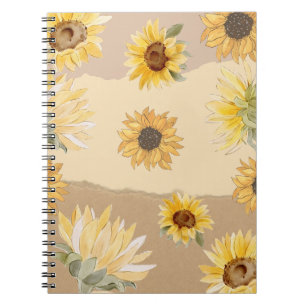 Zonnebloem notitieboek