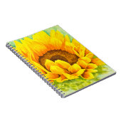 Zonnebloem Notitieboek (Rechterzijde)