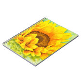 Zonnebloem Notitieboek (Linkerzijde)