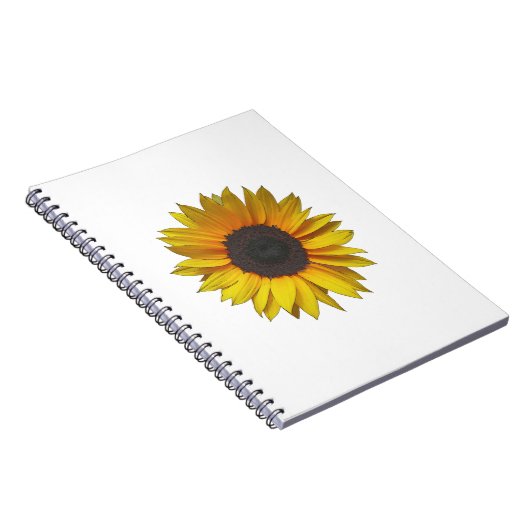 Zonnebloem Notitieboek (Rechterzijde)