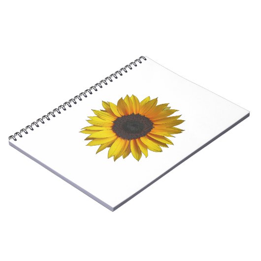 Zonnebloem Notitieboek (Linkerzijde)