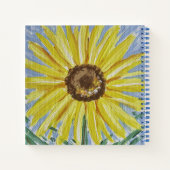 Zonnebloem Notitieboek (Achterkant)