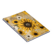 Zonnebloem Notitieboek (Rechterzijde)