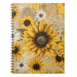 Zonnebloem Notitieboek