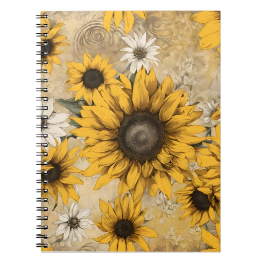 Zonnebloem Notitieboek (Voorkant)