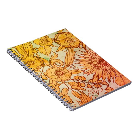 Zonnebloem Notitieboek (Rechterzijde)