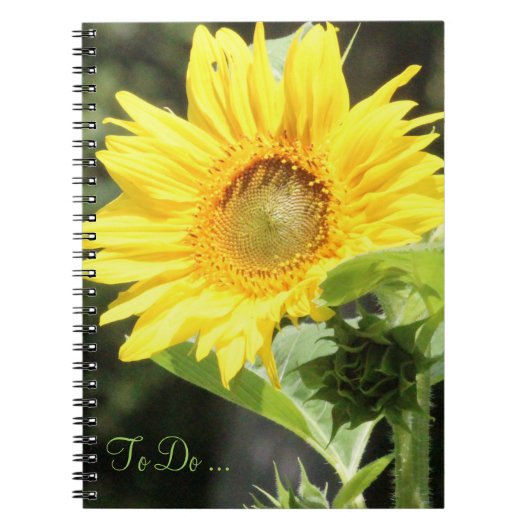 Zonnebloem Notitieboek (Voorkant)
