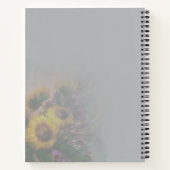 Zonnebloem Notitieboek Journal Recepten (Achterkant)