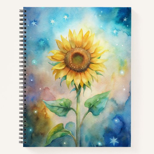 Zonnebloem Notitieboek & Journals (Voorkant)