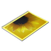 Zonnebloem Notitieboek Yellow Flower Journal Notit (Linkerzijde)