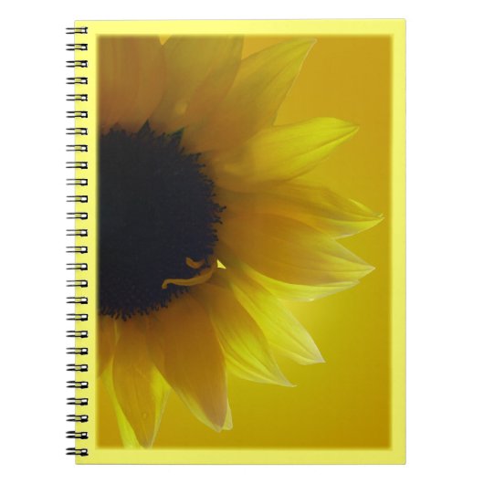 Zonnebloem Notitieboek Yellow Flower Journal Notit (Voorkant)