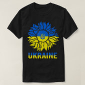 Zonnebloem  Oekraïne - Vlag Oekraïense steun T-shirt (Design voorkant)