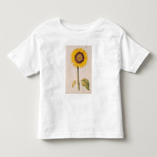 Zonnebloem of Helianthus Kinder Shirts (Voorkant)