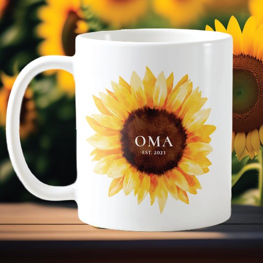 Zonnebloem Oma Koffiemok
