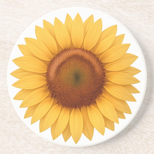 Zonnebloem Onderzetter (Voorkant)