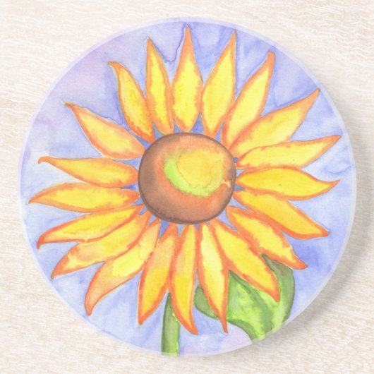 Zonnebloem Onderzetter (Voorkant)
