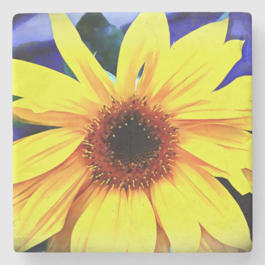 Zonnebloem Onderzetter (Voorkant)