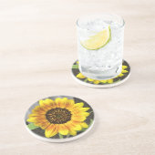 Zonnebloem Onderzetter (Zijkant)