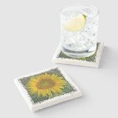 Zonnebloem Onderzetter (Zijkant)