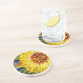 Zonnebloem Onderzetter (Zijkant)