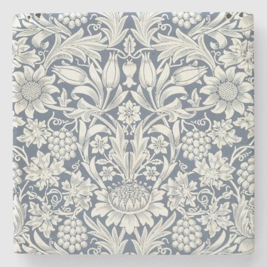 Zonnebloem Onderzetter (van William Morris) (Voorkant)