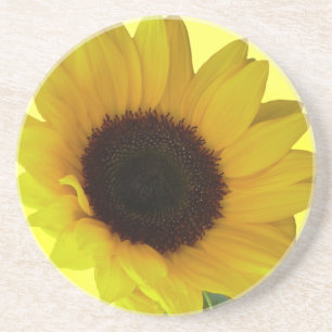 Zonnebloem Onderzetters Cheerful Yellow Flower Gif