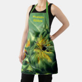 Zonnebloem Ontvouwbaar, gepersonaliseerd Schort (Insitu)