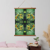 Zonnebloem Ontvouwen Abstract Hangend Wandkleed (Slaapkamer)